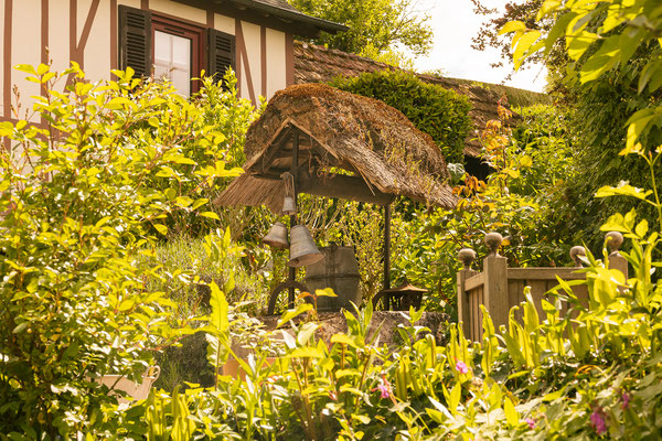 Gartenidylle in Vieux Port.