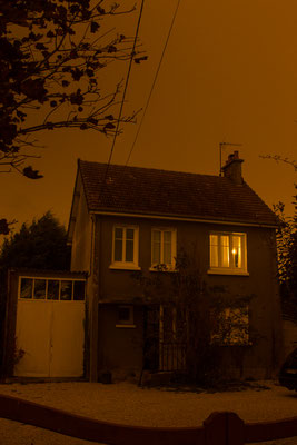 Ophelia zauberte eine unheimliche Lichtstimmung an den Himmel des Cotentin.