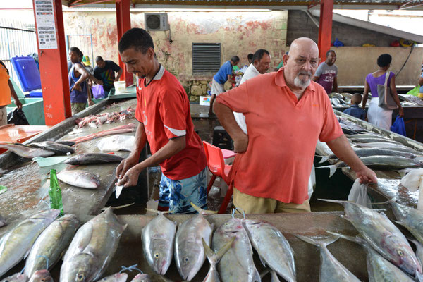 Markt in Victoria, Mahé