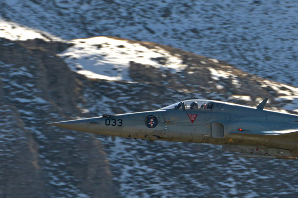F-5 Tiger II, Fliegerschießen Axalp, Schweiz 2017 - Nikon D800 / Nikkor 200-500/5.6