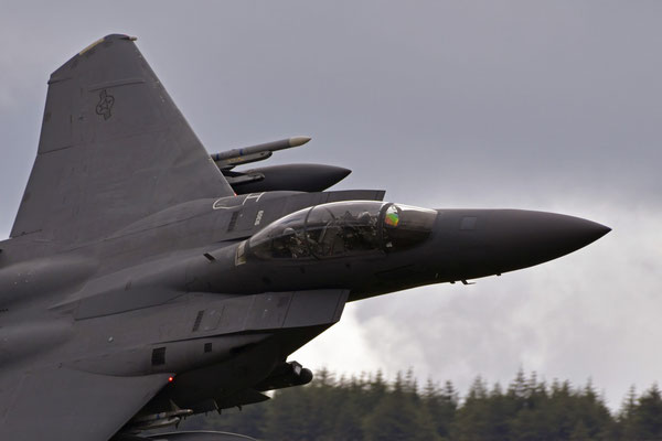 F-15E Strike Eagle, Mach Loop, Wales - Nikon D850 / Nikkor 200-500/5.6
