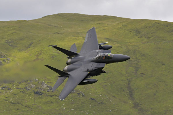 F-15E Strike Eagle, Mach Loop, Wales - Nikon D850 / Nikkor 200-500/5.6