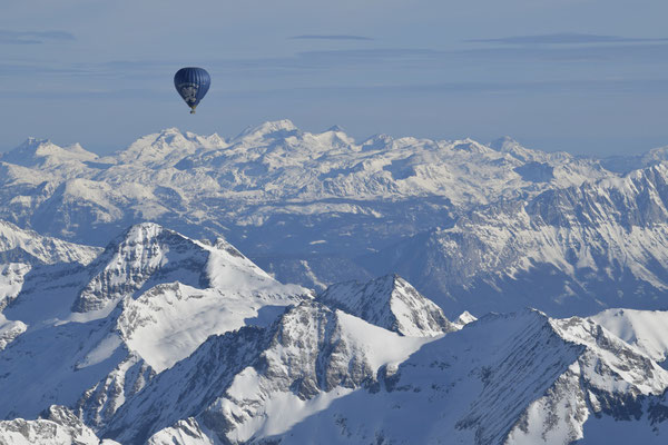 Ballonfahrt von Filzmoos in Salzburg nach Feldkirchen in Kärnten