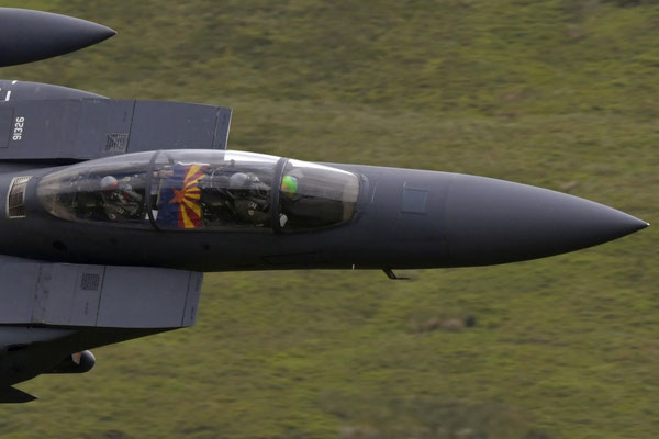 F-15E Strike Eagle, Mach Loop, Wales - Nikon D850 / Nikkor 200-500/5.6