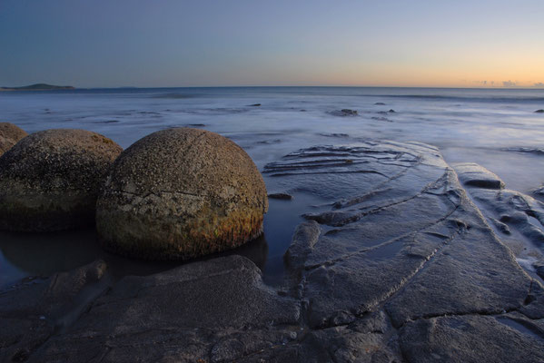 Moeraki Boulders, Südinsel, Neuseeland
