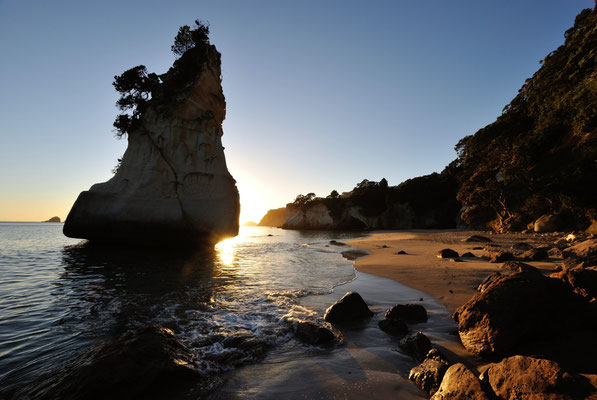 Cathedral Cove auf der Coromandel Peninsula, Nordinsel, Neuseeland