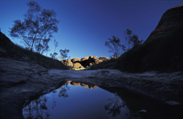 Die Beehives ("Bienenkörbe") in den Bungle Bungles, Purnululu Nationalpark, West Australien