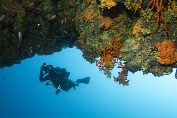 Deep Cave, Alonnisos, Griechenland