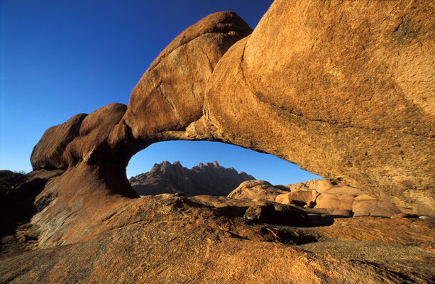 An der Spitzkoppe am Rande der Namib Wüste, Namibia