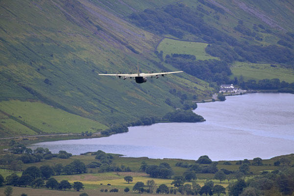 C-130 Hercules, Mach Loop, Wales - Nikon D850 / Nikkor 200-500/5.6