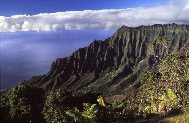 Na Pali Coast auf Kauai, Hawaii, USA