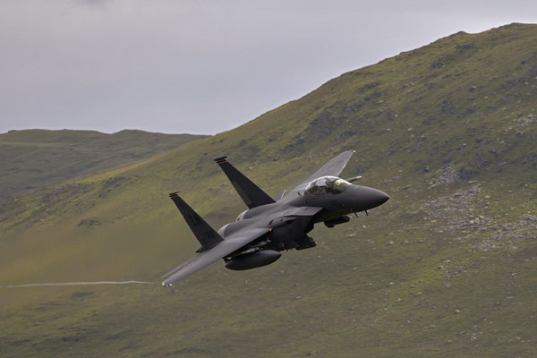 F-15E Strike Eagle, Mach Loop, Wales - Nikon D850 / Nikkor 200-500/5.6