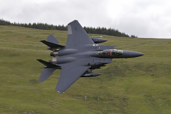 F-15E Strike Eagle, Mach Loop, Wales - Nikon D850 / Nikkor 200-500/5.6