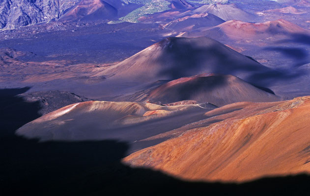Haleakala Krater auf Maui, Hawaii, USA