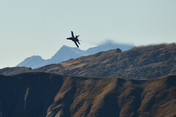 F/A-18 Hornet, Fliegerschießen Axalp, Schweiz 2017 - Nikon D800 / Nikkor 200-500/5.6