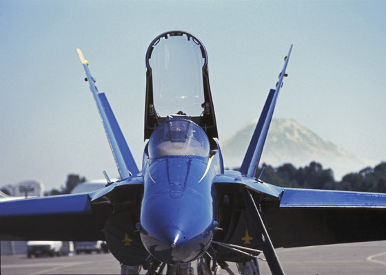 F/A-18 Hornet, US Navy, Blue Angels, Seattle, Seafair 2000