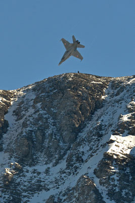 F/A-18 Hornet, Fliegerschießen Axalp, Schweiz 2017 - Nikon D800 / Nikkor 200-500/5.6