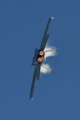 F/A-18 Hornet, Fliegerschießen Axalp, Schweiz 2017 - Nikon D800 / Nikkor 200-500/5.6