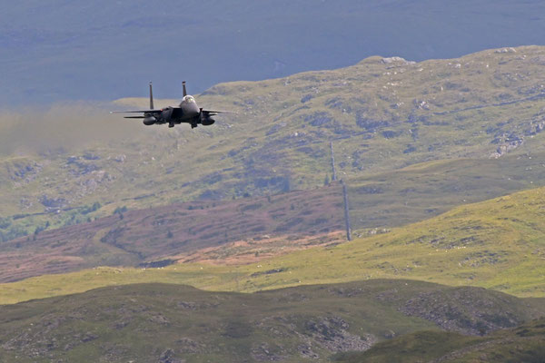 F-15E Strike Eagle, Mach Loop, Wales - Nikon D850 / Nikkor 200-500/5.6