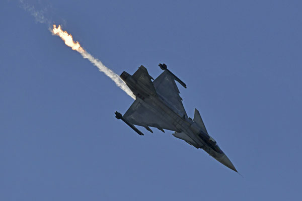 Ungarische Saab Gripen, Malacky SIAF Slowakei, 2021