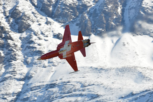 F-5 Tiger II, Fliegerschießen Axalp, Schweiz 2017 - Nikon D800 / Nikkor 200-500/5.6