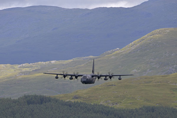 C-130 Hercules, Mach Loop, Wales - Nikon D850 / Nikkor 200-500/5.6