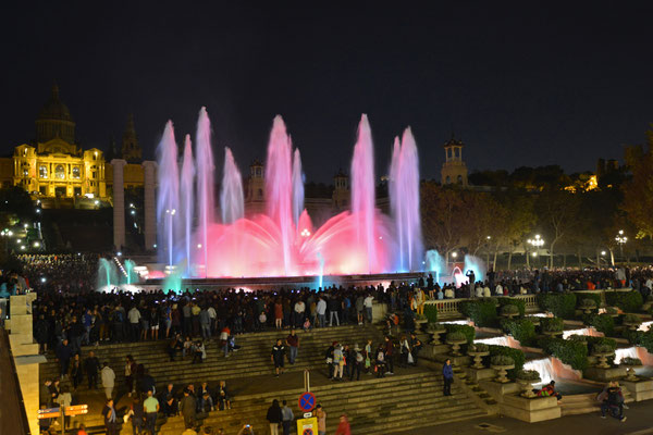  Font Màgica am Fuße des Montjuïc 