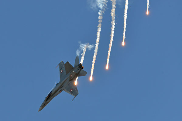 F/A-18 Hornet, Fliegerschießen Axalp, Schweiz 2017 - Nikon D800 / Nikkor 200-500/5.6