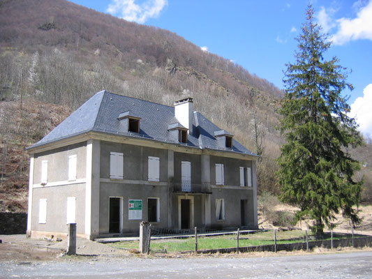 Le « château » en 2008 qui devait accueillir un écomusée de la mine