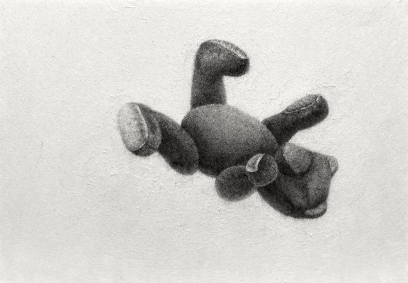 Backstroke　Pencil on Paper　180×262mm　2025
