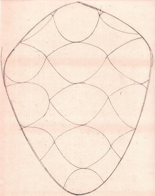 Drop / ドロップ　Oil transfer　350×278mm　2024