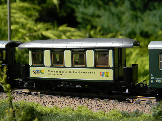 3675 (jetzt 95906) - Speisewagerl Waldviertler Schmalspurbahn