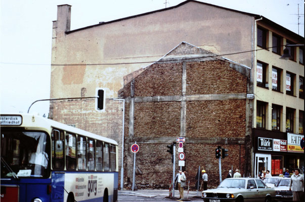 Dudweiler Mark, Kaufland nach Abriss der Nebengebäude, 1985