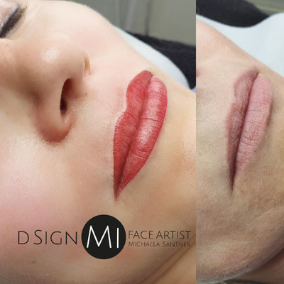 Lippen - Microblading - d sign Mi Tirol/Innsbruck Permanent Make up 