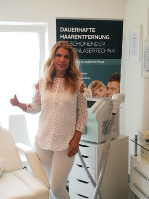 Dilek Pacal (Derma D´Luxe - Dauerhafte Haarentfernung mit Diodenlasertechnik)