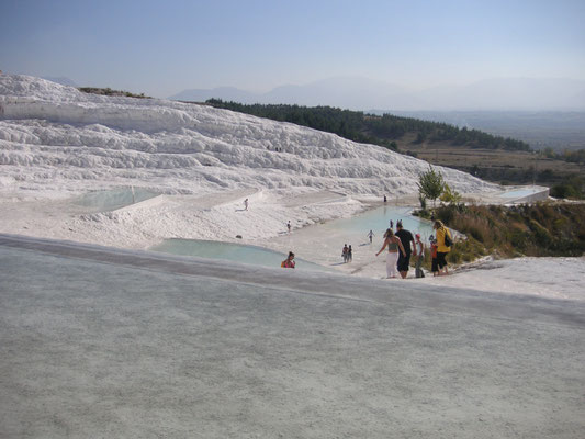 Kalksteinterassen Pammukkale -Türkei