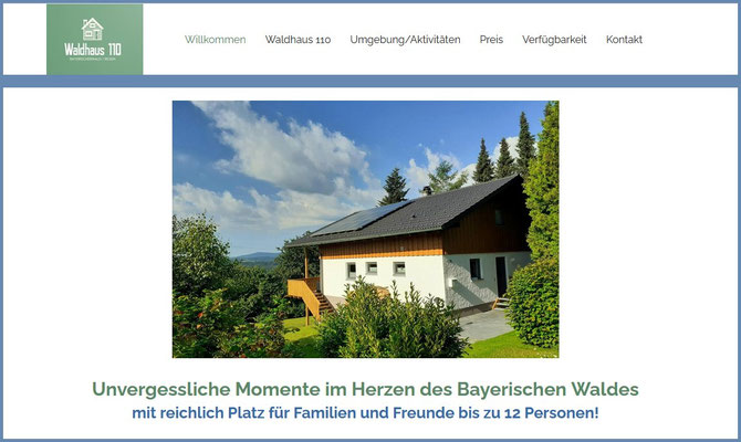 Großes Ferienhaus für bis zu 12 Personen