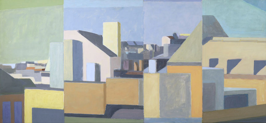 125x270cm, tempera auf leinwand