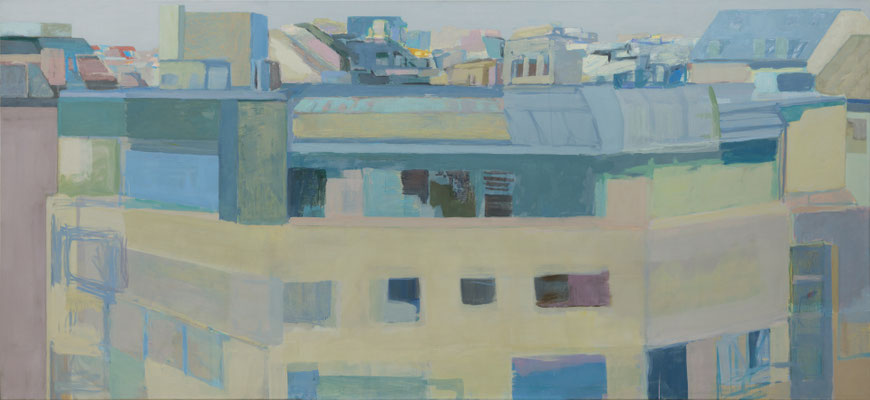 125x270cm, tempera auf leinwand