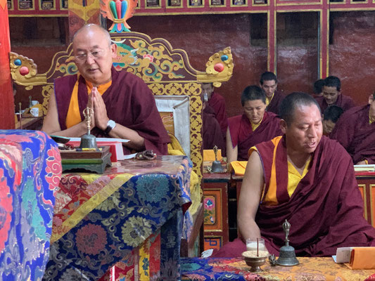 Tulku Pema Rigtsal, der spirituelle Lehrer und geschäftsführende Leiter der beiden Klöster.