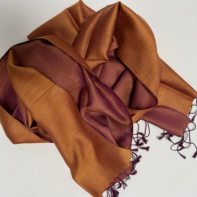 15. Gold + Aubergine
