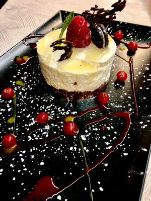 dessert, cantine du 7, restaurant, fruits rouges, chocolat, 