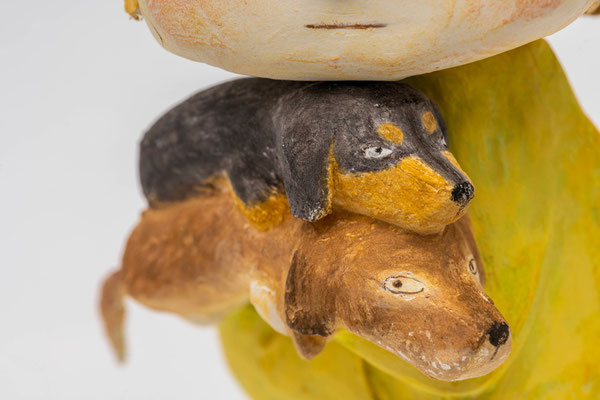 「私と犬」