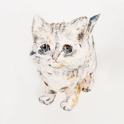 2019年 第55回神奈川県美術展 平面立体部門入選。平面のように見える、立体作品です。
