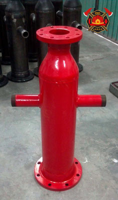 Hidrantes para mangueras y monitores contra incendio