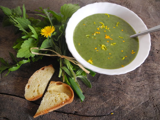 Brennnesselsuppe