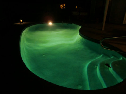 Pool by night