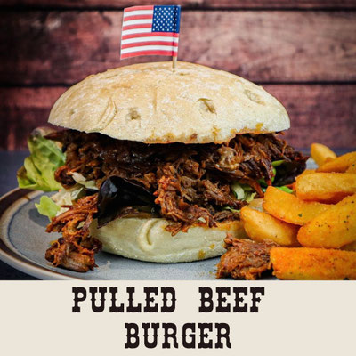 Pulled Beef Burger