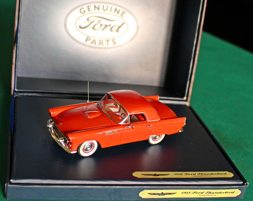 Ford Genuine Parts 1:43 - Resina - cod.429 - Ford Thunderbird Coupè Hard Top 1955 