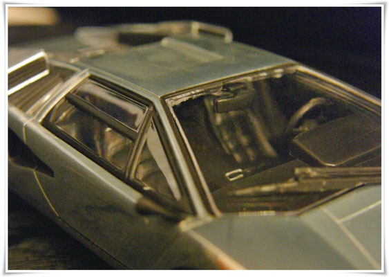 Minichamps 1:43 - Lamborghini Countach LP400 1974  Polished - 40th Anniversary - cod. 436103105  Limited Edition copia 0429 di 3333